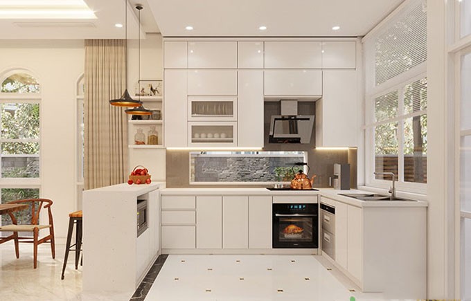 Thiết kế phòng bếp hợp tuổi Quý Hợi