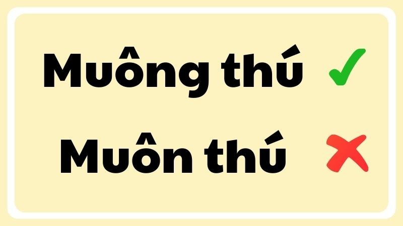 Vẻ đa dạng của các loài động vật hoang dã