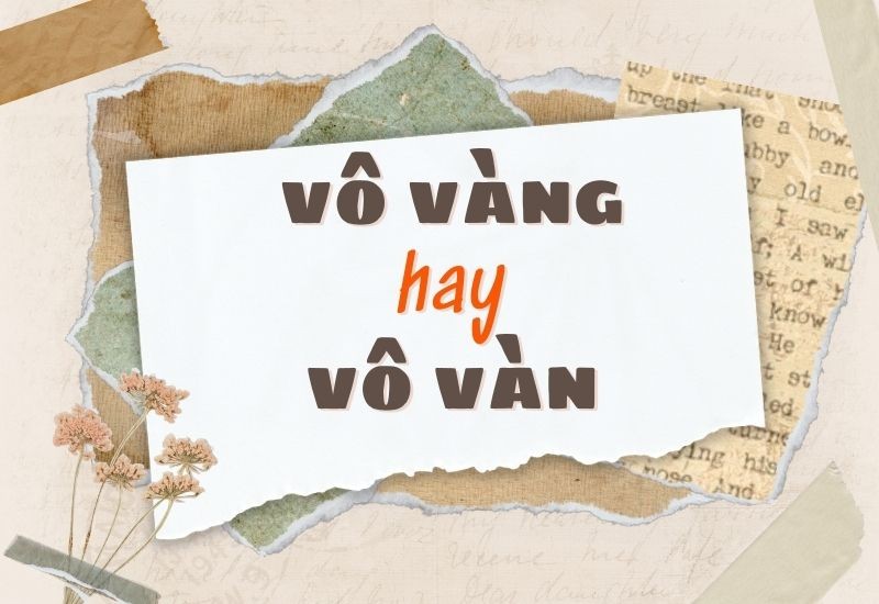 Minh họa về sự nhầm lẫn giữa hai từ