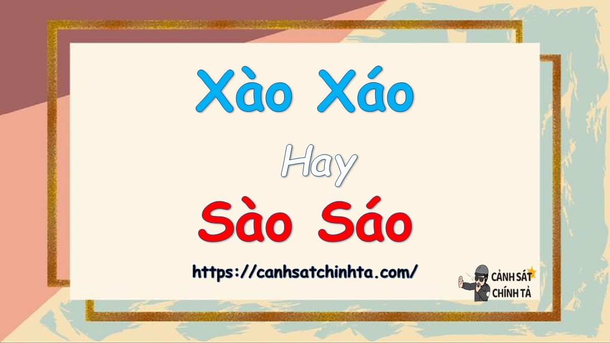 Cảnh tượng lộn xộn.